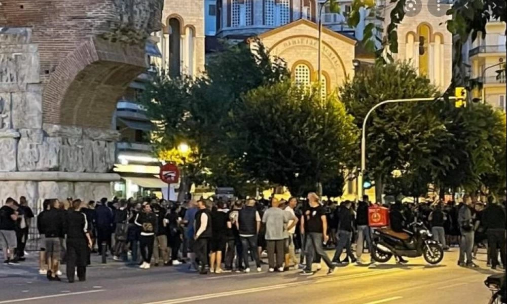 Θεσσαλονίκη: Συγκέντρωση και πορεία στήριξης... στην ταβέρνα που έγινε η επίθεση στο Βασιλακόπουλο